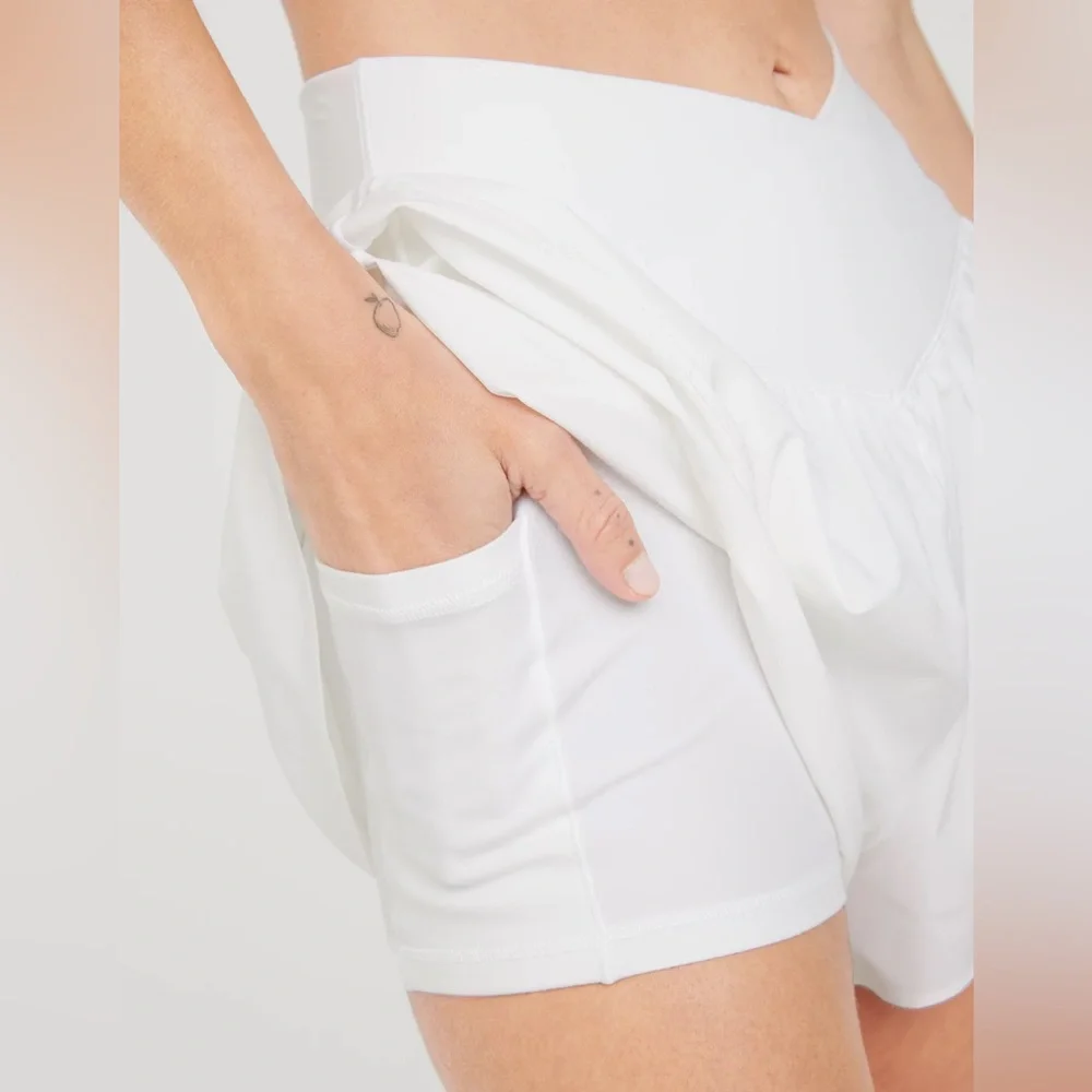 OFFLINE By Aerie Real Me Crossover Flowy Short Women’s Size Small P - Picture 3 of 7